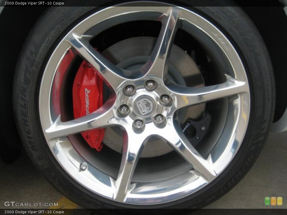 2009 Dodge Viper SRT-10 Coupe Wheel and Tire Photo #47844269