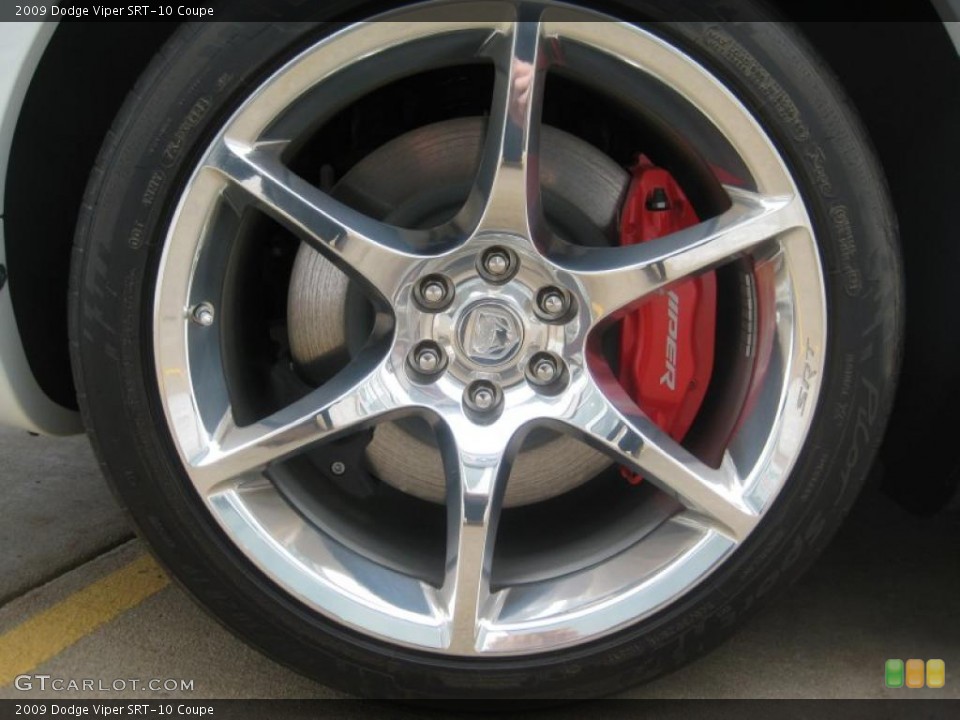 2009 Dodge Viper SRT-10 Coupe Wheel and Tire Photo #47844287