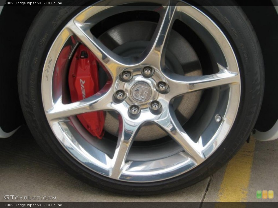 2009 Dodge Viper SRT-10 Coupe Wheel and Tire Photo #47844302
