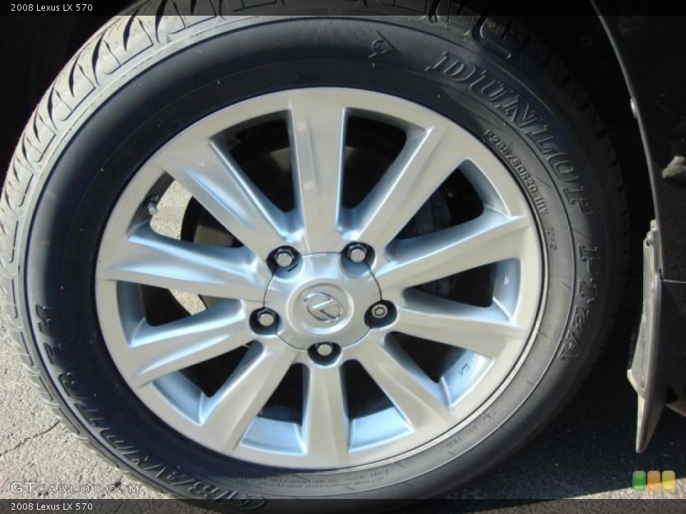 2008 Lexus LX Wheels and Tires
