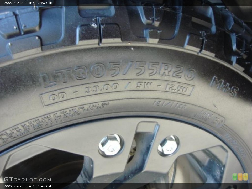 2009 Nissan Titan Custom Wheel and Tire Photo #47847824