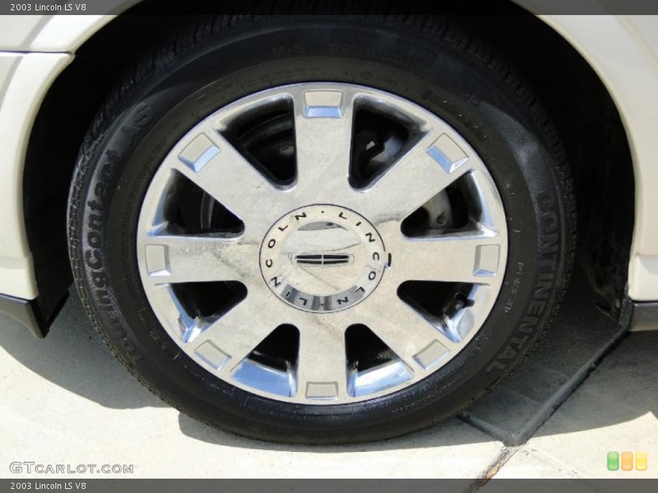 2003 Lincoln LS V8 Wheel and Tire Photo #47849435