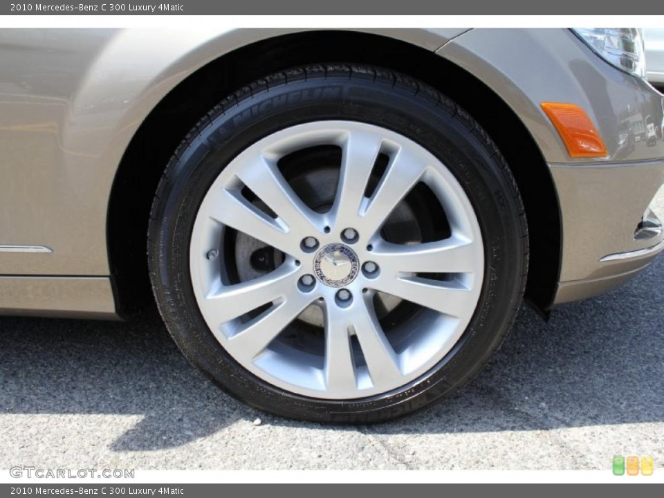 2010 Mercedes-Benz C 300 Luxury 4Matic Wheel and Tire Photo #47851970