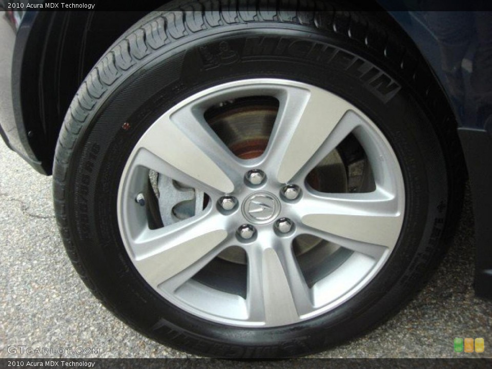 2010 Acura MDX Technology Wheel and Tire Photo #47852288