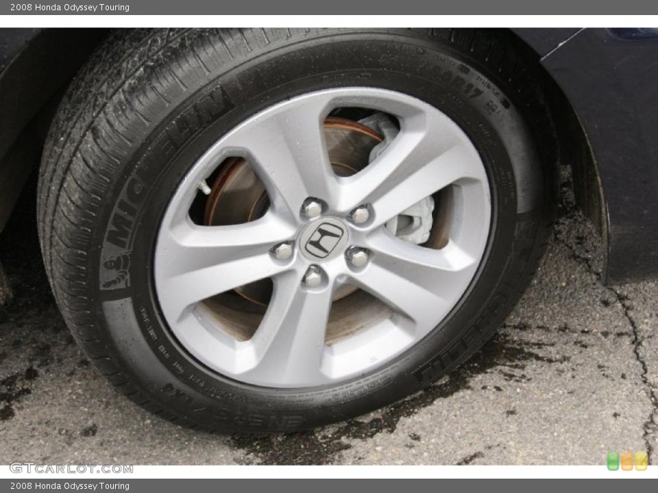 2008 Honda Odyssey Touring Wheel and Tire Photo #47859475