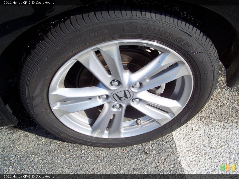 2011 Honda CR-Z EX Sport Hybrid Wheel and Tire Photo #47859553