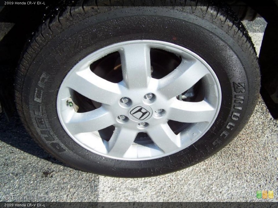 2009 Honda CR-V EX-L Wheel and Tire Photo #47860120