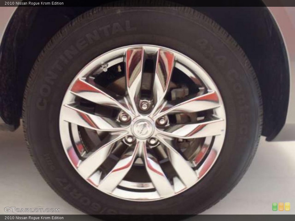 2010 Nissan Rogue Krom Edition Wheel and Tire Photo #47871644