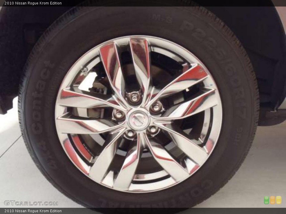 2010 Nissan Rogue Krom Edition Wheel and Tire Photo #47871659