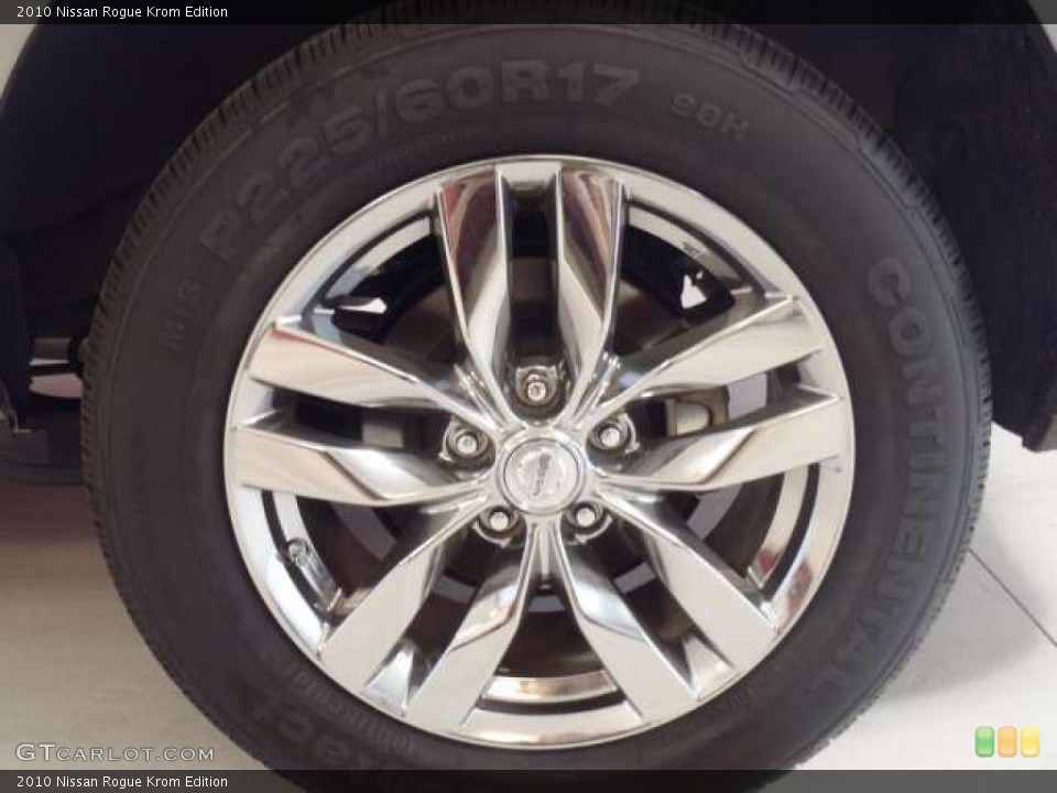 2010 Nissan Rogue Krom Edition Wheel and Tire Photo #47871674