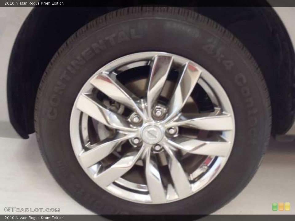2010 Nissan Rogue Krom Edition Wheel and Tire Photo #47871689