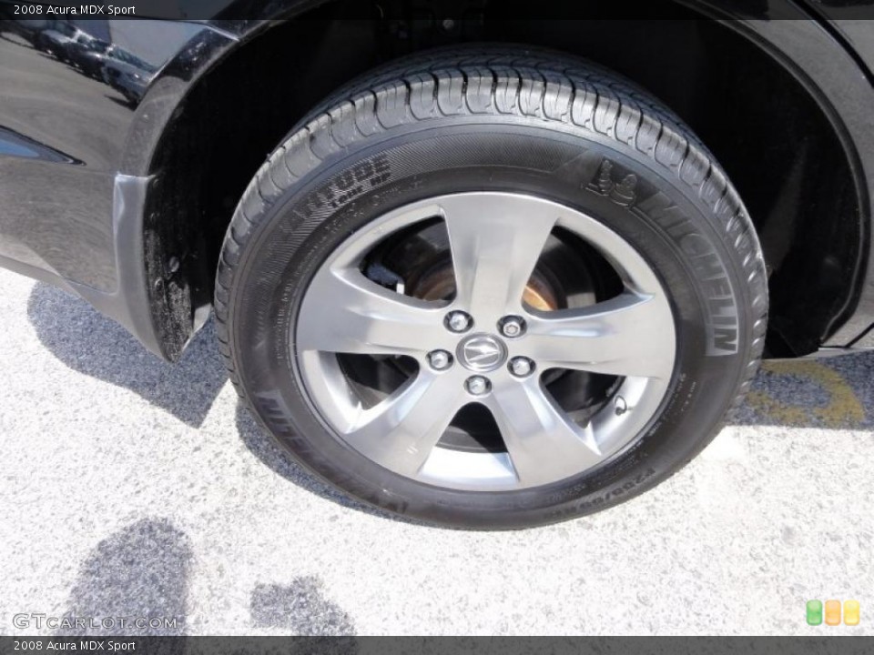 2008 Acura MDX Sport Wheel and Tire Photo #47879507