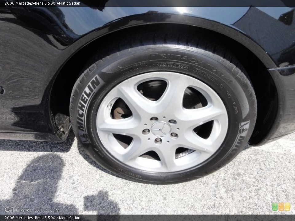 2006 Mercedes-Benz S 500 4Matic Sedan Wheel and Tire Photo #47881202