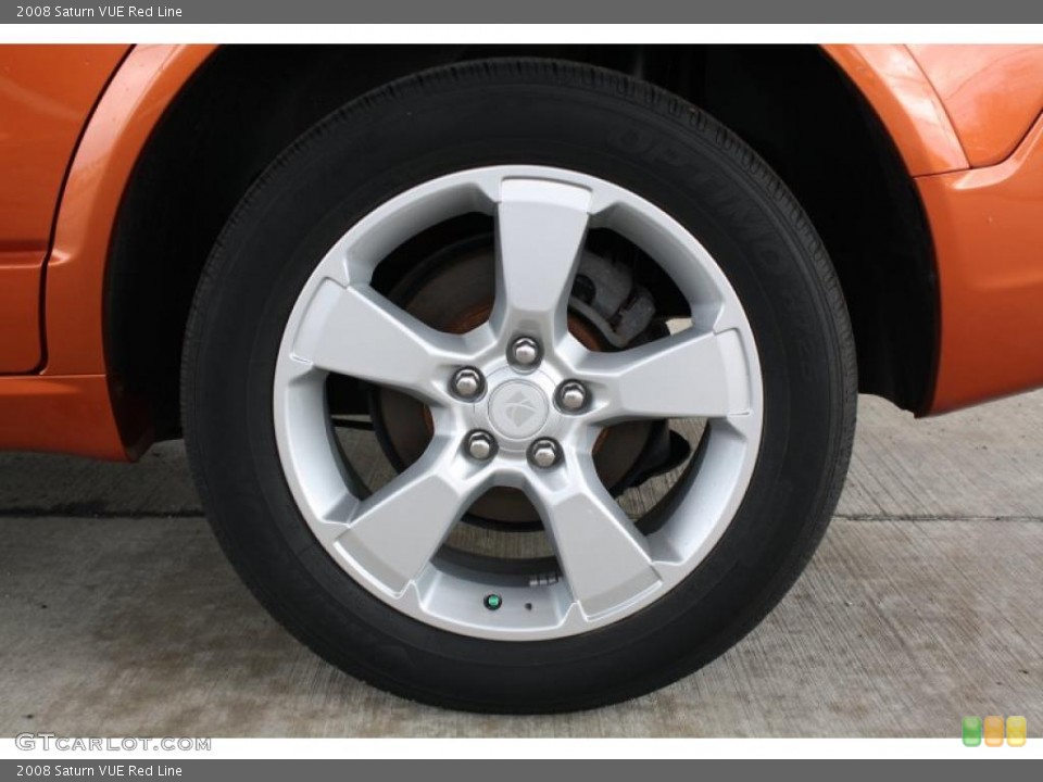 2008 Saturn VUE Red Line Wheel and Tire Photo #47883521