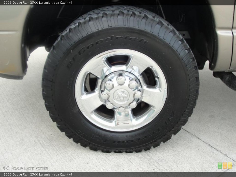 2006 Dodge Ram 2500 Laramie Mega Cab 4x4 Wheel and Tire Photo #47885927