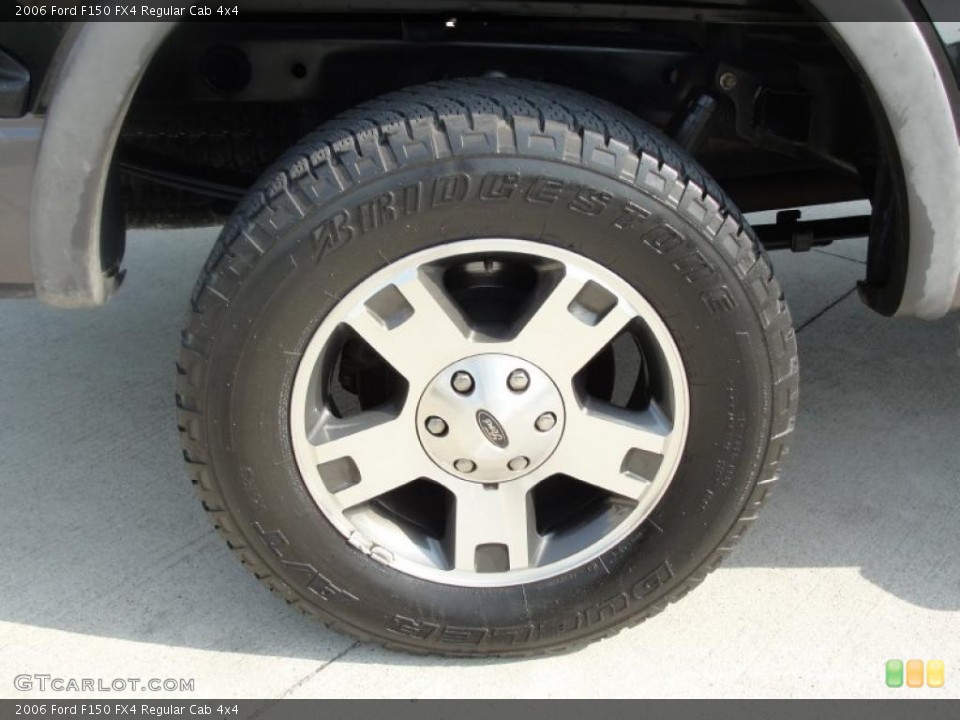 2006 Ford F150 FX4 Regular Cab 4x4 Wheel and Tire Photo #47886641