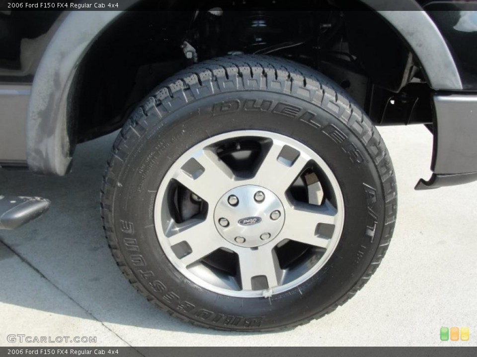 2006 Ford F150 FX4 Regular Cab 4x4 Wheel and Tire Photo #47886661
