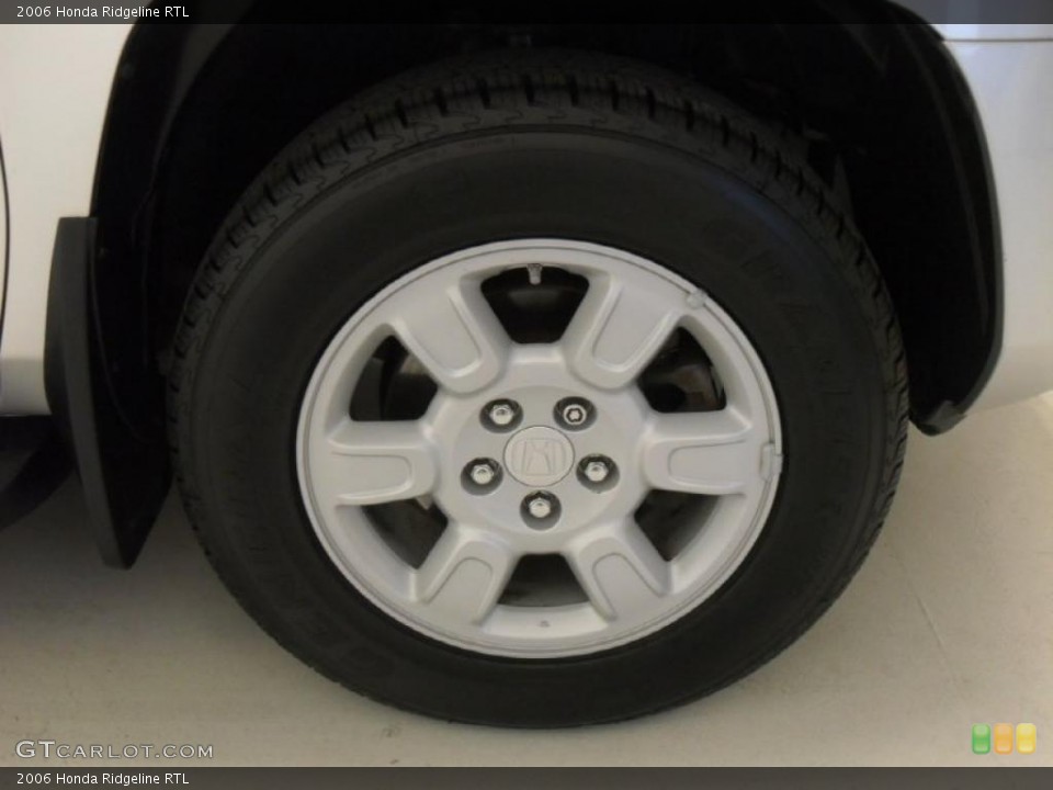 2006 Honda Ridgeline RTL Wheel and Tire Photo #47900174