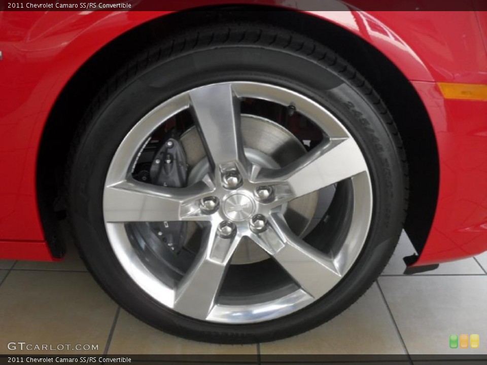 2011 Chevrolet Camaro SS/RS Convertible Wheel and Tire Photo #47917368