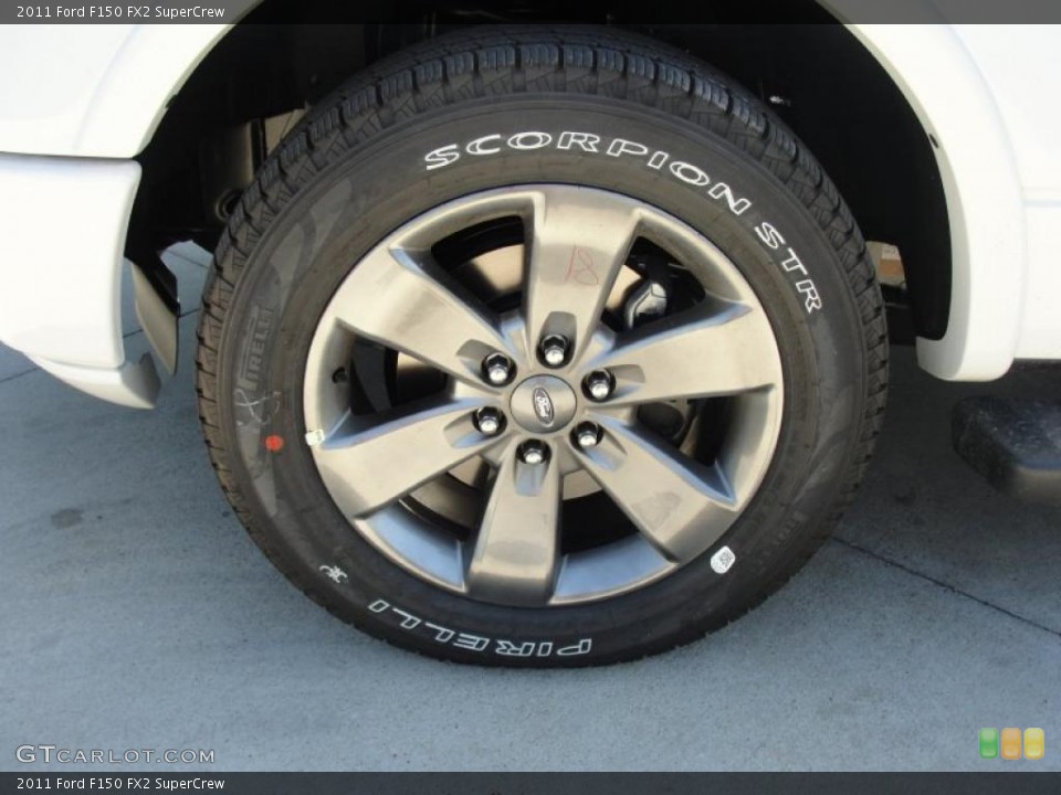 2011 Ford F150 FX2 SuperCrew Wheel and Tire Photo #47932719