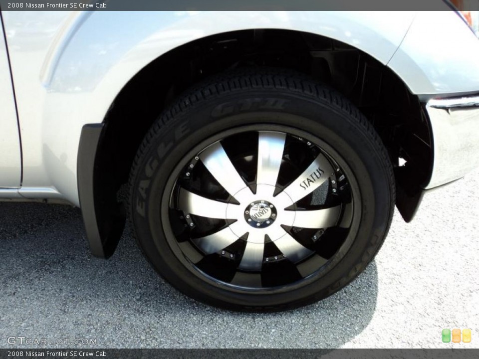 2008 Nissan Frontier Custom Wheel and Tire Photo #47932878