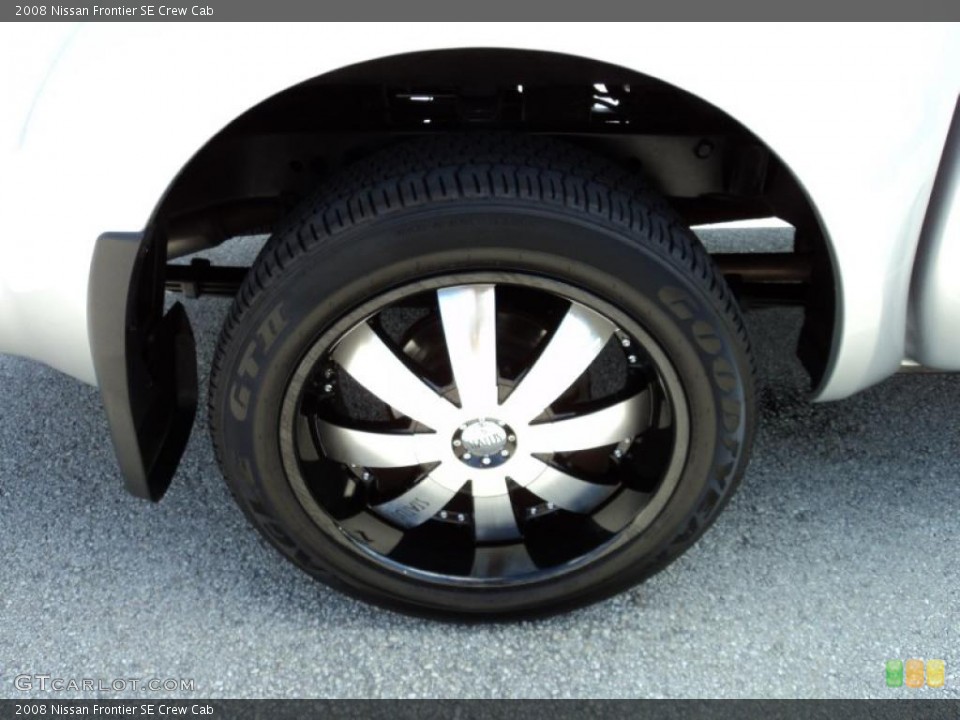 2008 Nissan Frontier Custom Wheel and Tire Photo #47932896