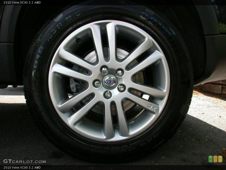 2010 Volvo XC90 3.2 AWD Wheel and Tire Photo #47939154