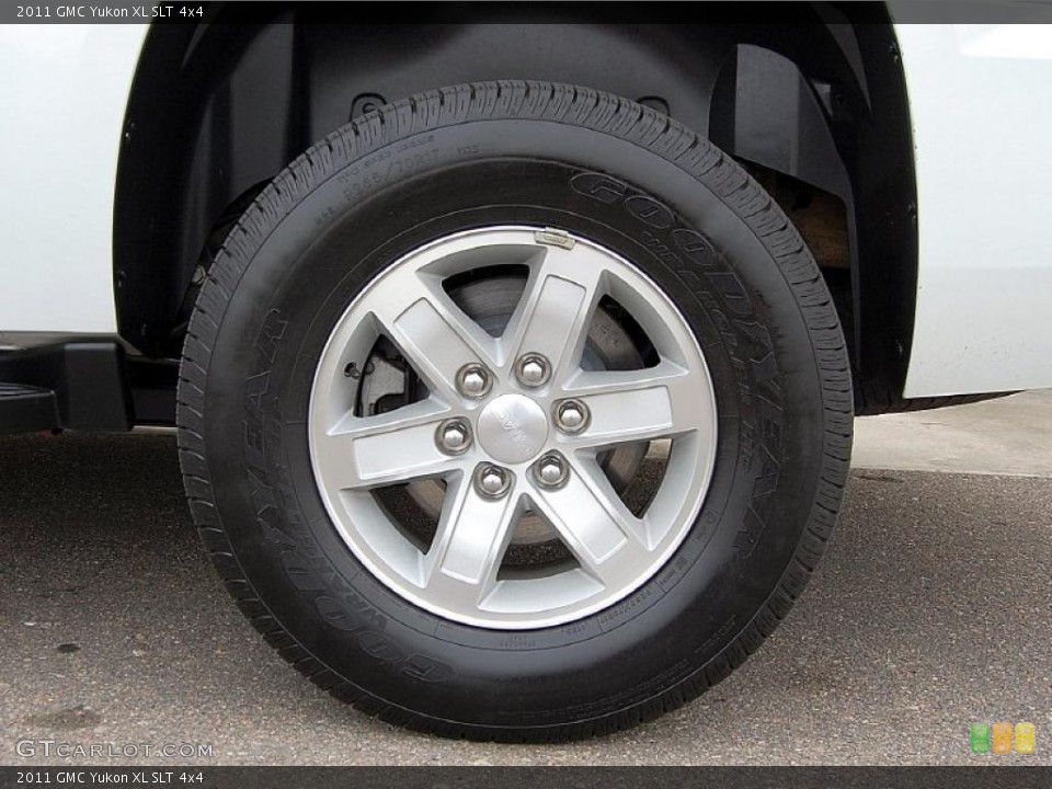 2011 GMC Yukon XL SLT 4x4 Wheel and Tire Photo #47940450