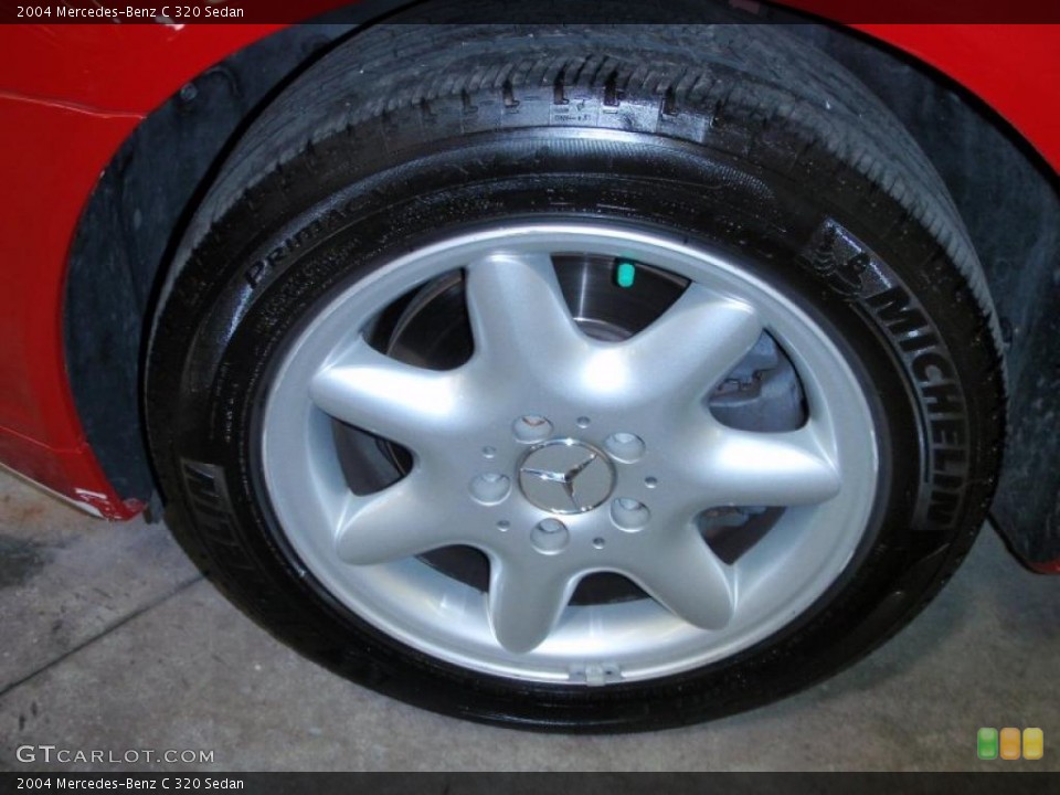 2004 Mercedes-Benz C 320 Sedan Wheel and Tire Photo #47949291