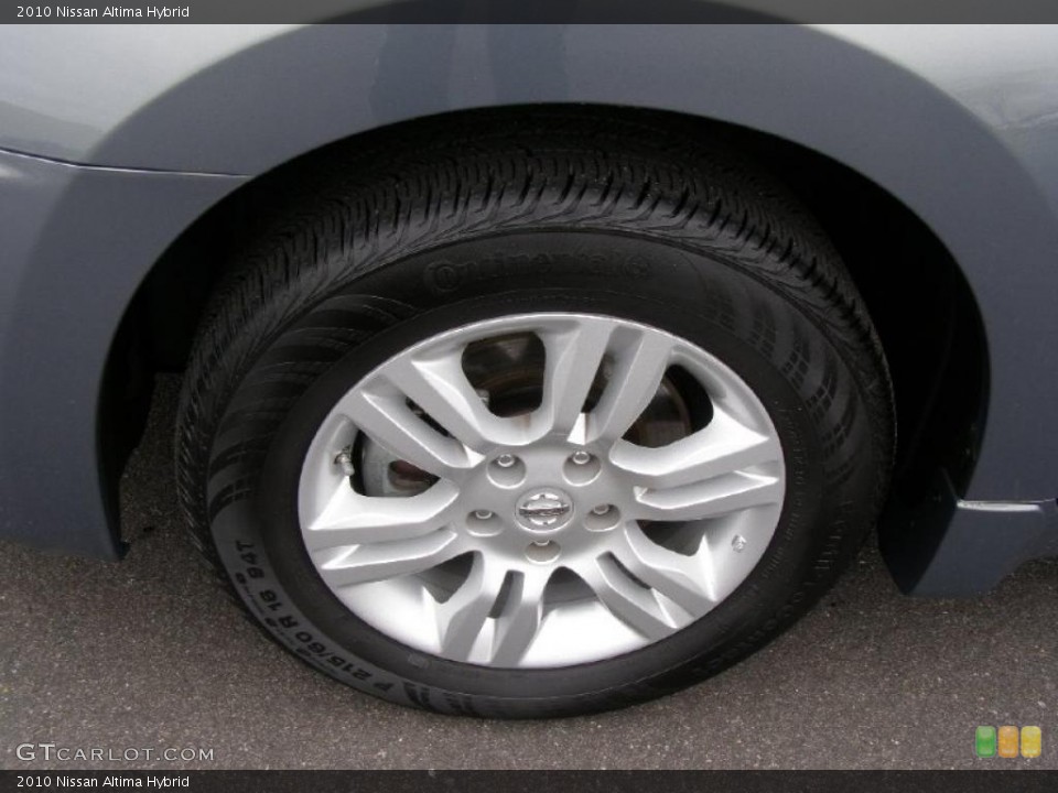 2010 Nissan Altima Hybrid Wheel and Tire Photo #47958534