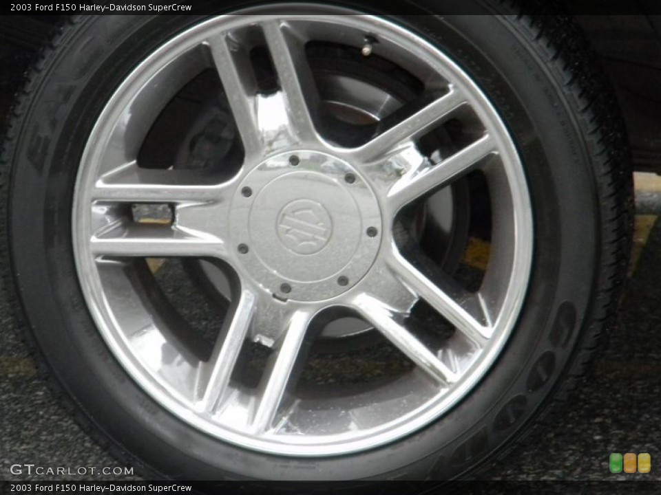 2003 Ford F150 Harley-Davidson SuperCrew Wheel and Tire Photo #47959332
