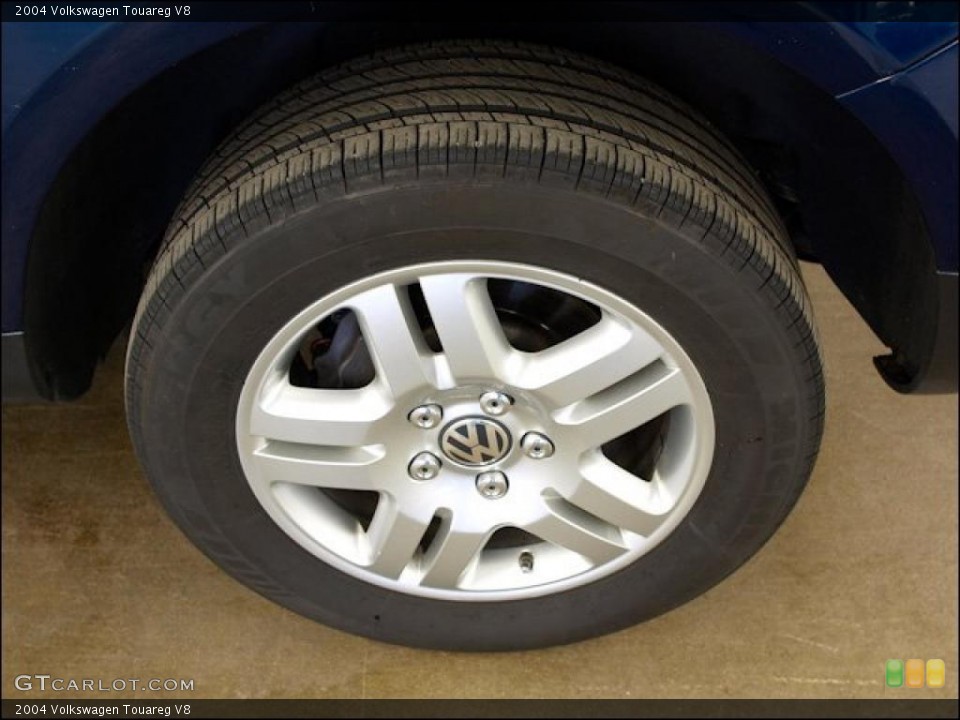 2004 Volkswagen Touareg V8 Wheel and Tire Photo #47962785