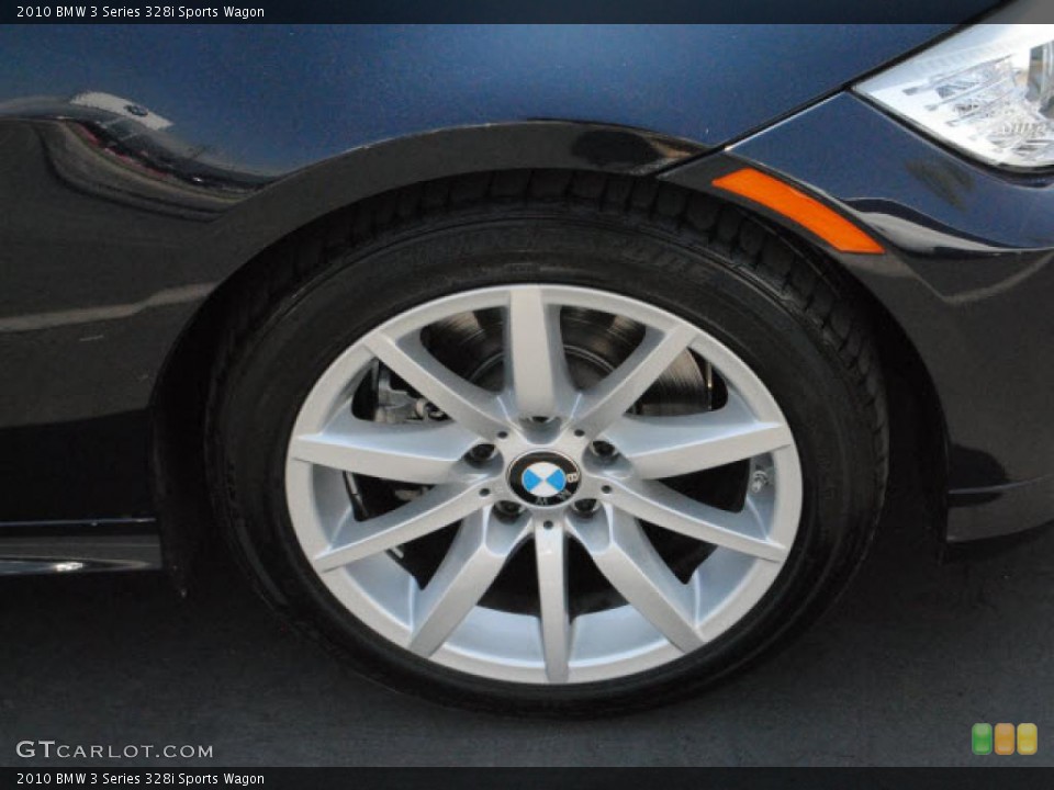 2010 BMW 3 Series 328i Sports Wagon Wheel and Tire Photo #47974424