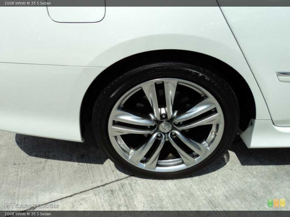 2008 Infiniti M 35 S Sedan Wheel and Tire Photo #47974508