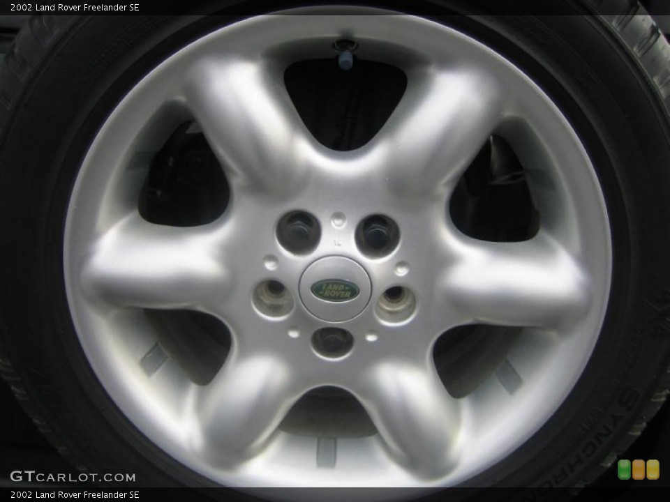 2002 Land Rover Freelander SE Wheel and Tire Photo #47976857