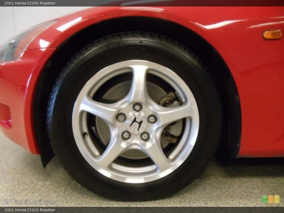 2001 Honda S2000 Roadster Wheel and Tire Photo #47989758