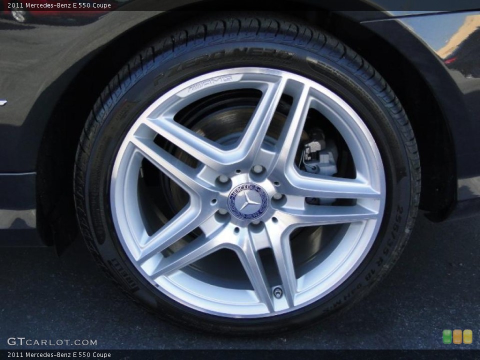 2011 Mercedes-Benz E 550 Coupe Wheel and Tire Photo #47996853