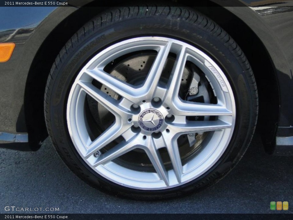 2011 Mercedes-Benz E 550 Coupe Wheel and Tire Photo #47996868