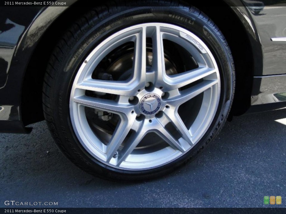 2011 Mercedes-Benz E 550 Coupe Wheel and Tire Photo #47996904