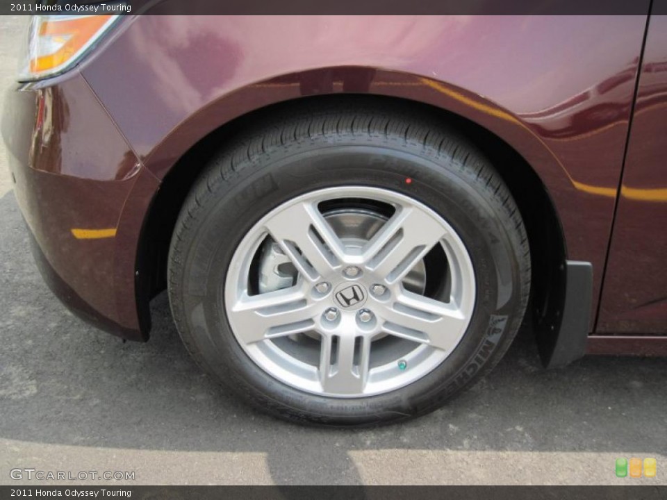 2011 Honda Odyssey Touring Wheel and Tire Photo #48004461