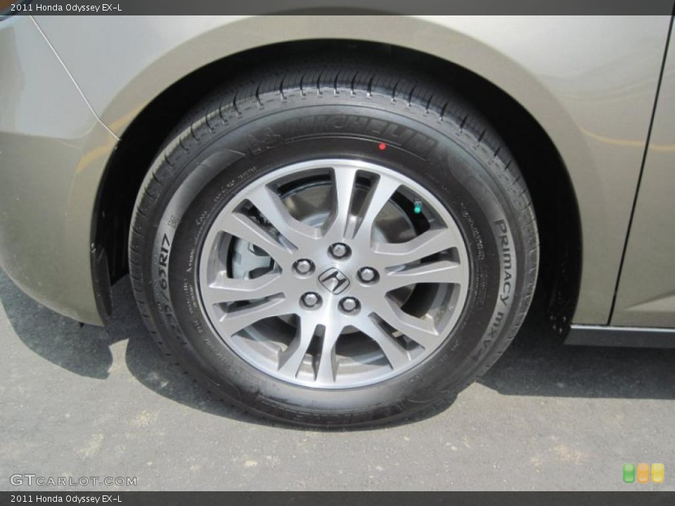 2011 Honda Odyssey EX-L Wheel and Tire Photo #48004881