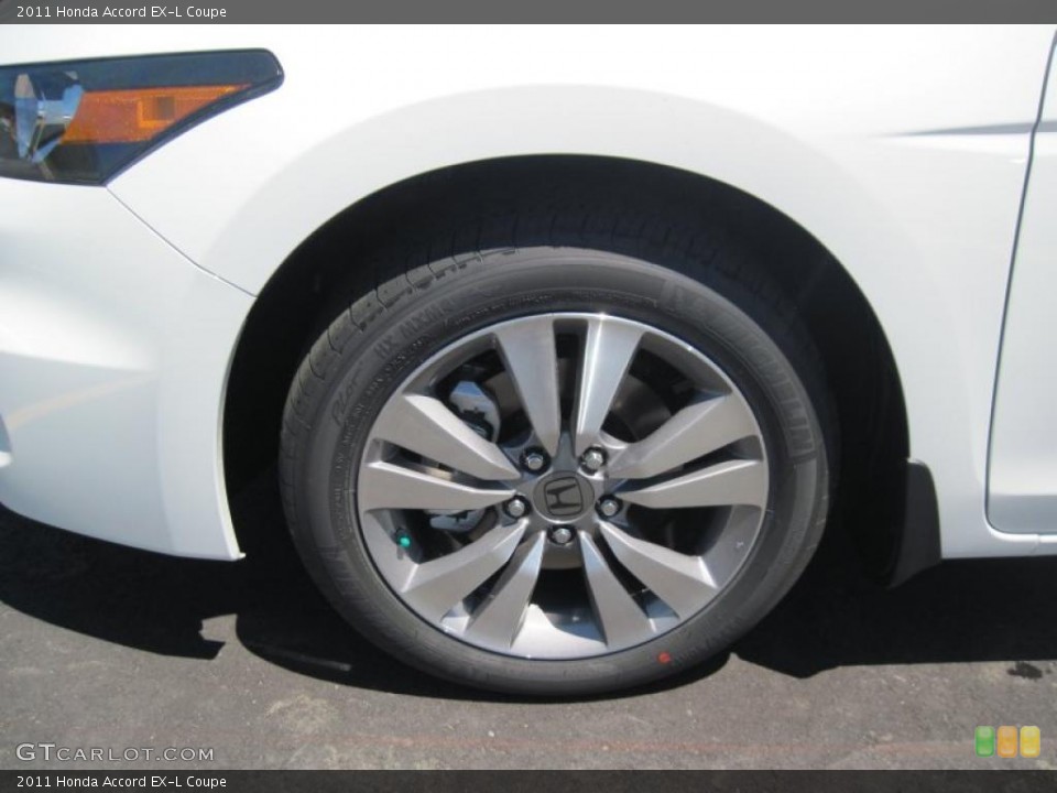 2011 Honda Accord EX-L Coupe Wheel and Tire Photo #48006217