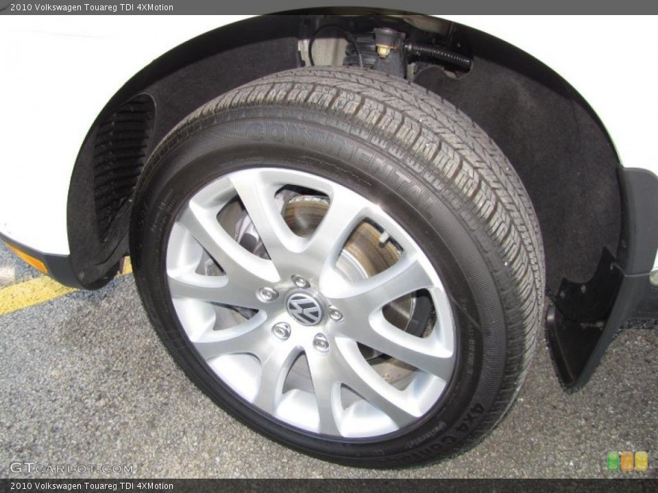2010 Volkswagen Touareg TDI 4XMotion Wheel and Tire Photo #48015492