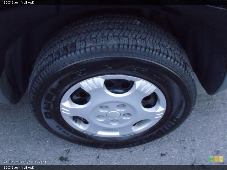 2003 Saturn VUE AWD Wheel and Tire Photo #48020193