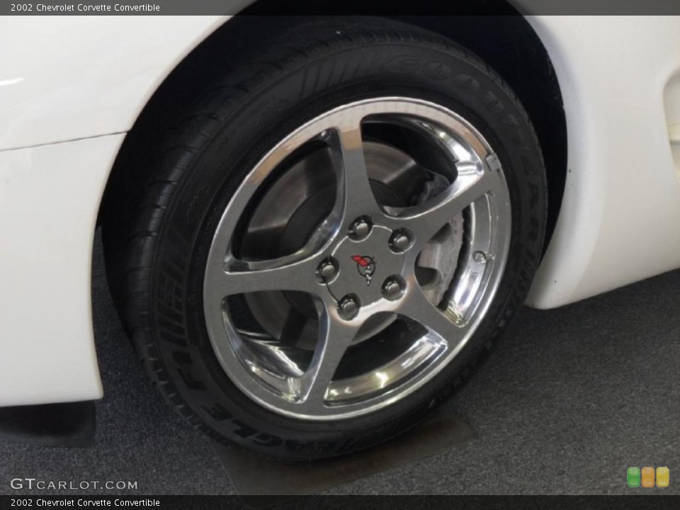2002 Chevrolet Corvette Convertible Wheel and Tire Photo #48024145