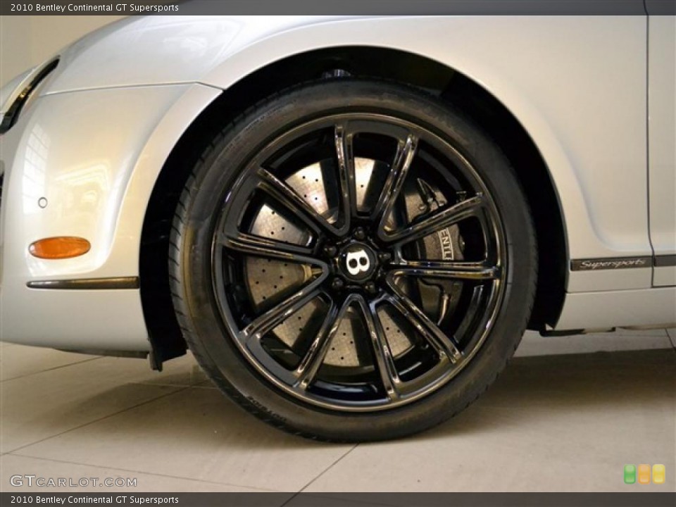 2010 Bentley Continental GT Supersports Wheel and Tire Photo #48028343