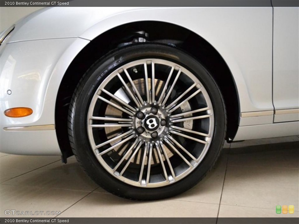 2010 Bentley Continental GT Speed Wheel and Tire Photo #48028661