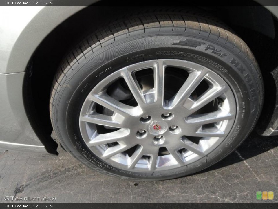2011 Cadillac STS V6 Luxury Wheel and Tire Photo #48041177