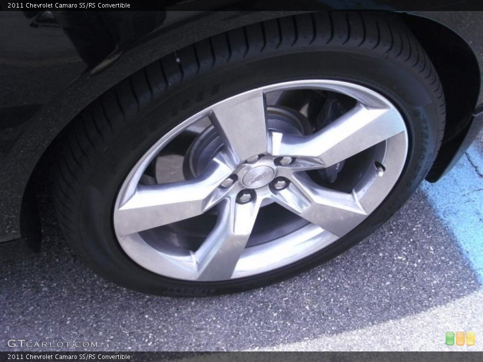 2011 Chevrolet Camaro SS/RS Convertible Wheel and Tire Photo #48043491