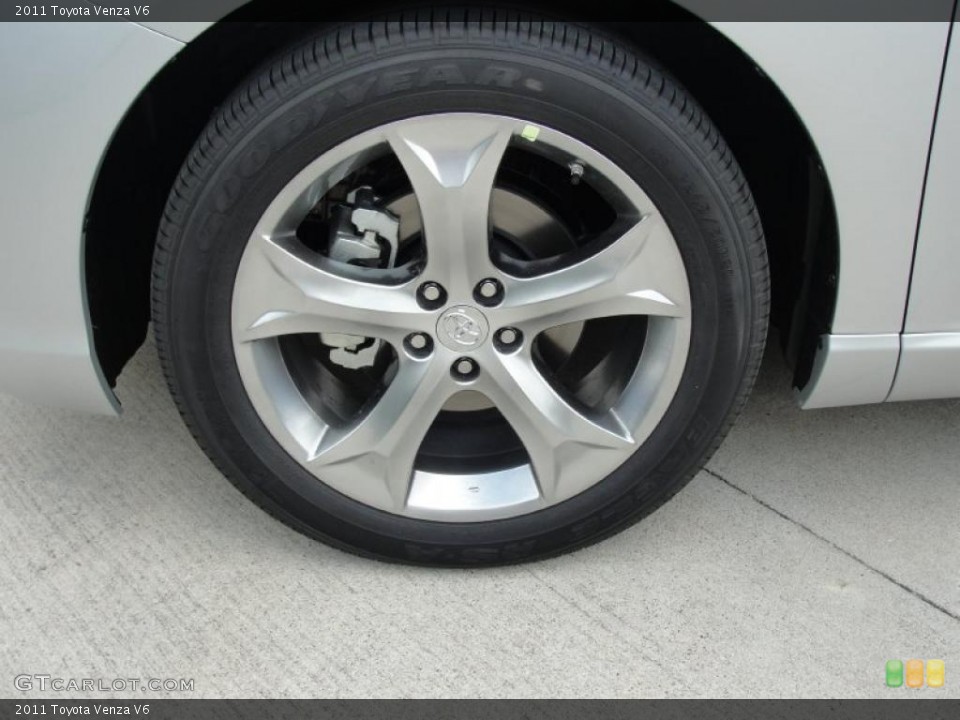 2011 Toyota Venza V6 Wheel and Tire Photo #48048083